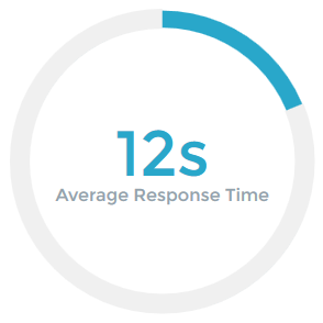 Average Response Time 12s